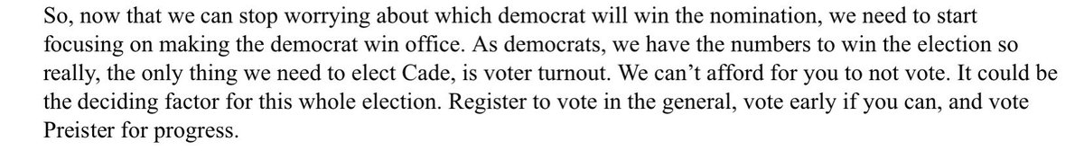 I am going to keep saying this… VOTE VOTE VOTE!