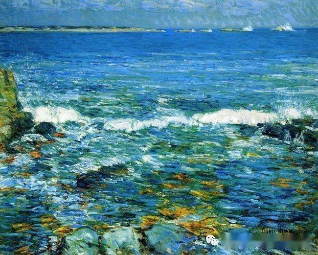 pingping6666's tweet photo. Duck Island from Appledore, 1911 
Frederick Childe Hassam
#impressionism #hassam🎨 https://t.co/Ln0vOIBucc