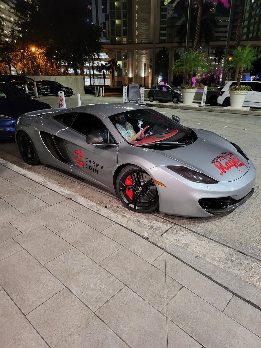 MiamiCryptoExp's tweet photo. This is crazy @CarmaCoinCrypto to the 🌙 #miamicrypto @kylekemper and @blockchaynwayne making movies tonight https://t.co/tvqMa3qCCF