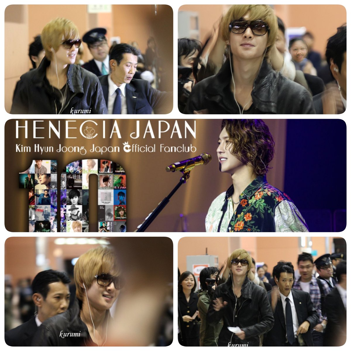 HENECIA JAPAN10周年おめでとうございます。
10年前の11/9はFirst Japan Tourが大阪からスタートしました。8日は関空来日でした。大勢のファンでお迎えしましたよ。これからもずっと応援します✨離れないよ
#HENECIAJAPAN_10thAnniversary 
#キムヒョンジュン 
#KimHyunJoong