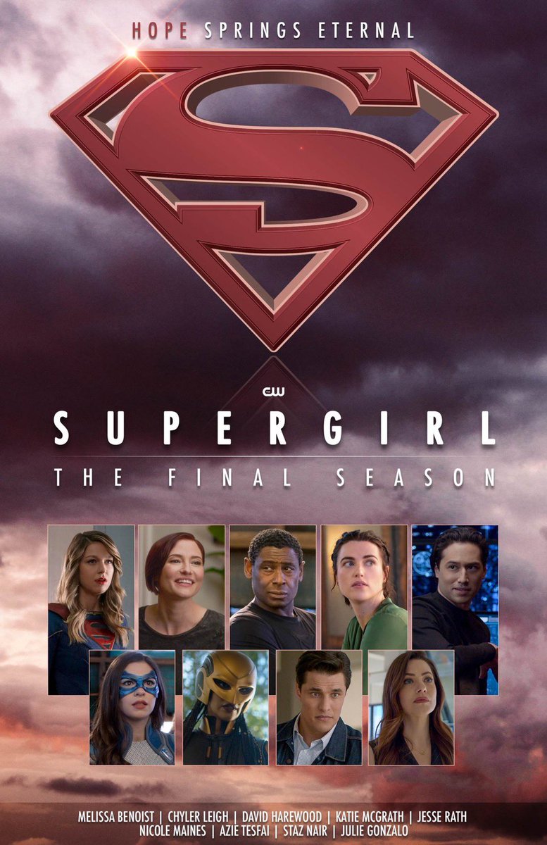Tomorrow night! Take a word from Kelex and bring your Kleenex! #Supergirl series finale. 😃🥲🥰👓