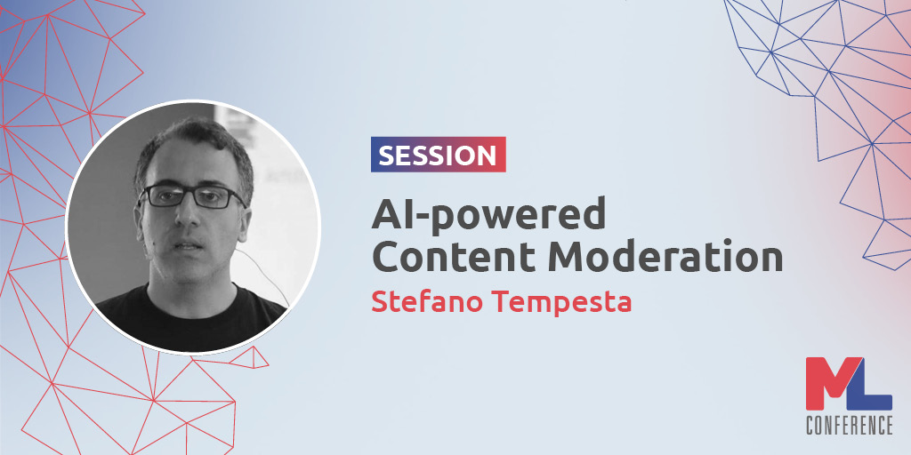 mlconference's tweet photo. Content Moderator is a content moderation service and human #ReviewTool for images, text, and videos. You can detect potential offensive images, filter possible profanity, and moderate adult and racy content in videos.
More information @stefanotempesta >> https://t.co/41FplgcH1z https://t.co/5zSZtPfCiX
