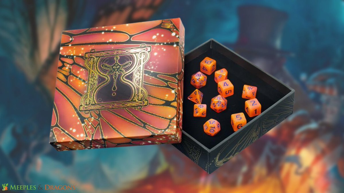 Meeples_Dragons's tweet photo. The wild, wonderful Witchlight Carnival travels from world to world, bringing the magic of the Feywild with it. Before you get your ticket, grab the right dice for the occasion.
#dnd #ttrpg #WitchlightDnD
https://t.co/YsRuJ20Wad https://t.co/apIbxhICbP