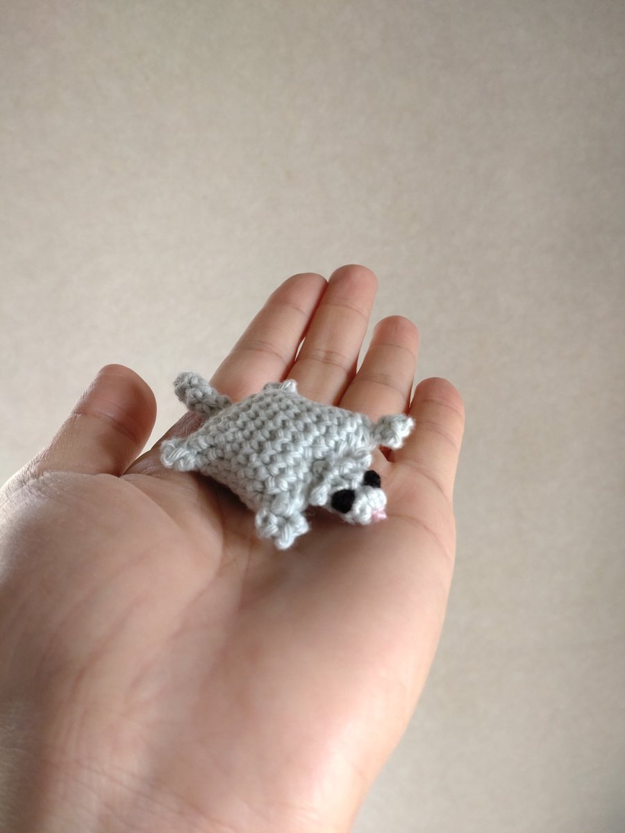 TommyTommyTommy's tweet photo. ムササビをまた編みました。
お渡し先は……。
I make a giant flying squirrel again.
It's secret whom I will hand it for......
#編む漢 #ハンドメイド #あみぐるみ #ムササビ #maleknitter #malecrochetter #maleAmigurumer #handmade #Amigurumi #GiantFlyingSquirrel https://t.co/5VKxsa7KWJ