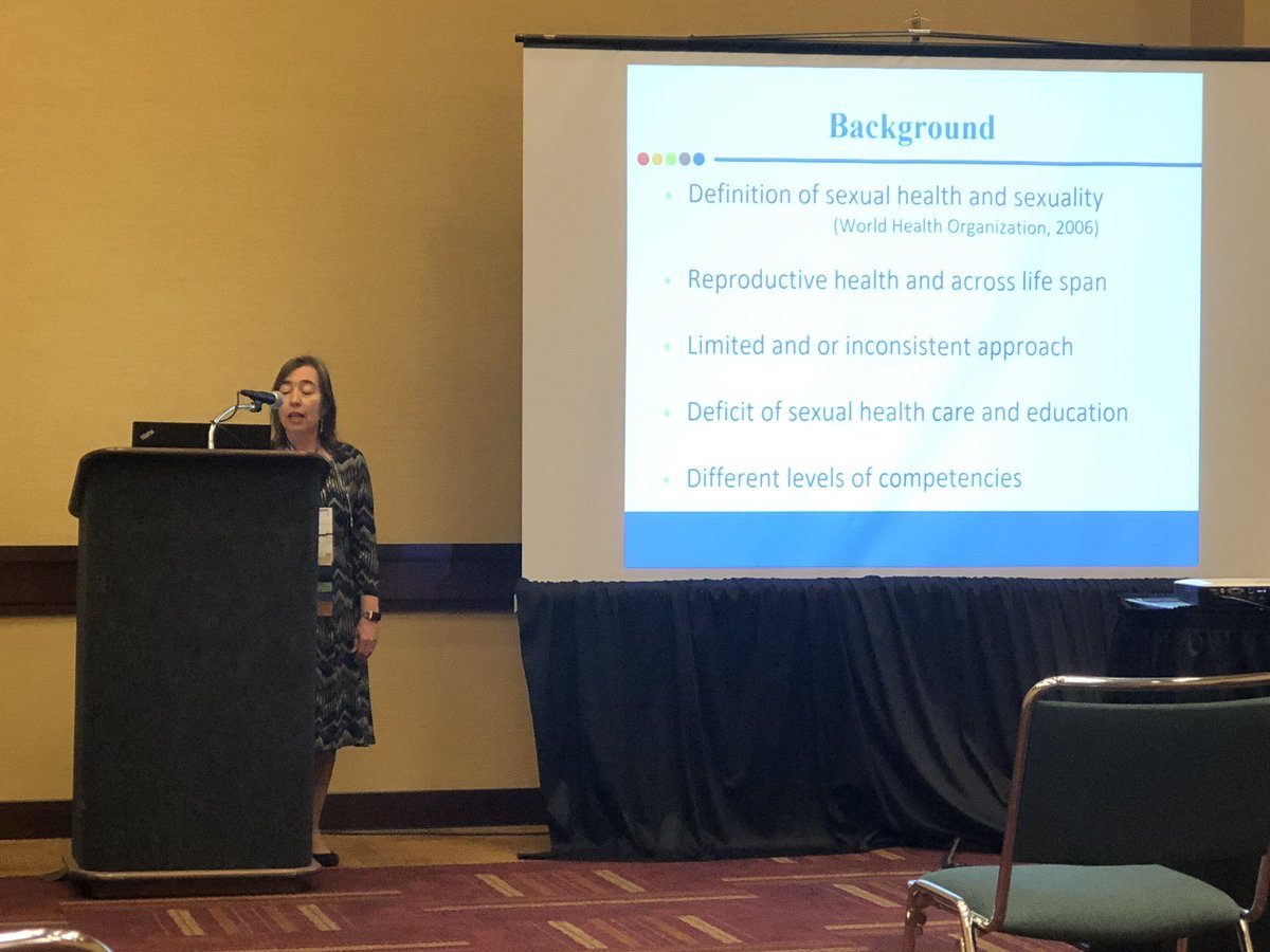 ClaudiaPhD2's tweet photo. Great discussion about the impact and need of sexual health education in nursing and education after my presentation at Sigma 46th Biennial Convention @GTALofSigma @SigmaNursing #SigmaCONV21 https://t.co/SqK2r7TEFY