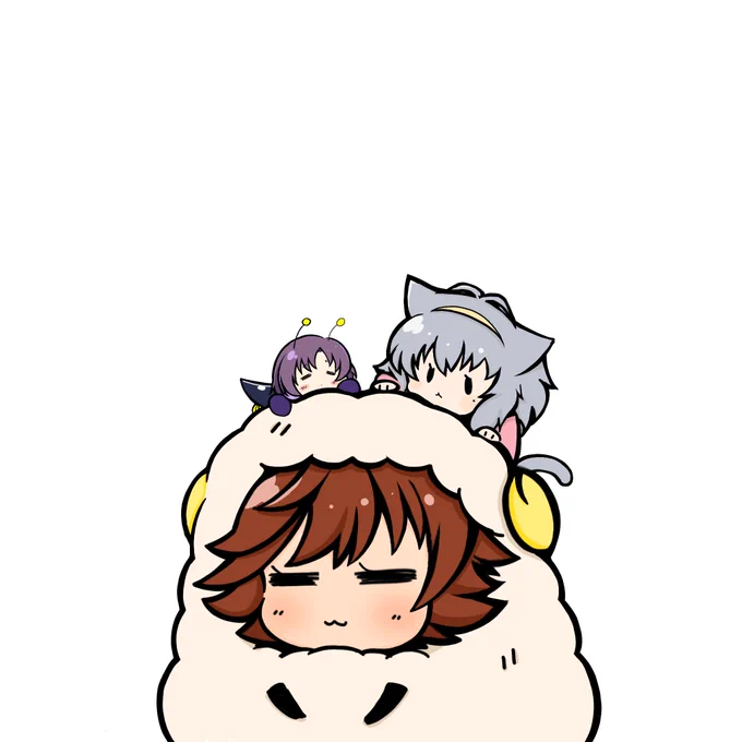 暖を取る。 