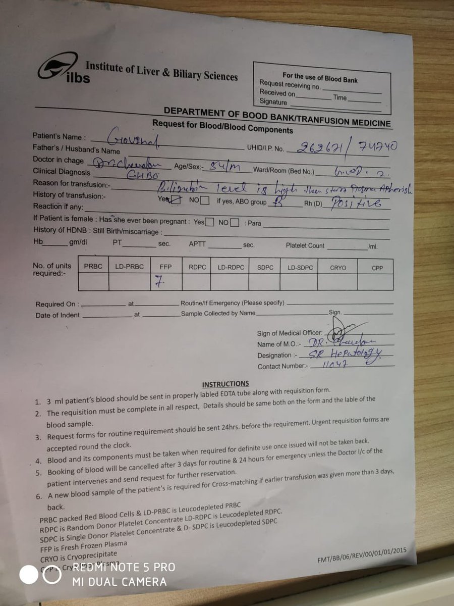 RaviRanjanIn's tweet image. #Emergency #BloodGroup 
Need any blood Group 
Contact person and Name - Govind Kumar Niranjan
9453120949