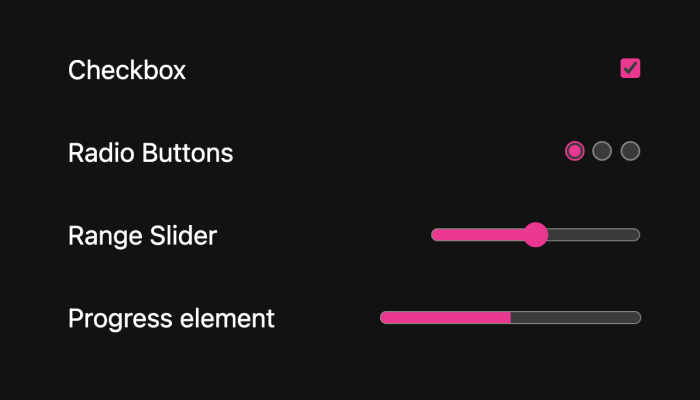 zenorocha's tweet image. Want to customize the built-in HTML form inputs?
Now there's a way - using 1 line of CSS 🤯