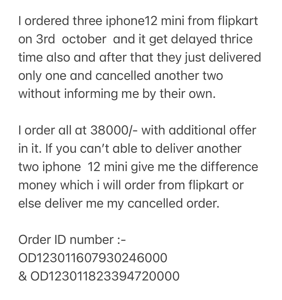 virajpa61323338's tweet photo. Do some thing in this matter @Flipkart 
@flipkartsupport 
@_Kalyan_K https://t.co/B3Sl7SZYqU