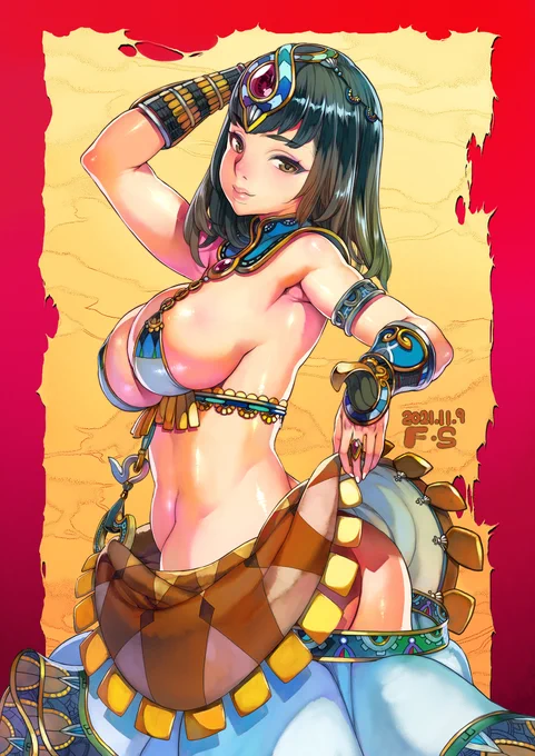 スコーピオンクイーン #オリジナル #おっぱい #腋 #尻 https://t.co/hMlvvYpjG8 