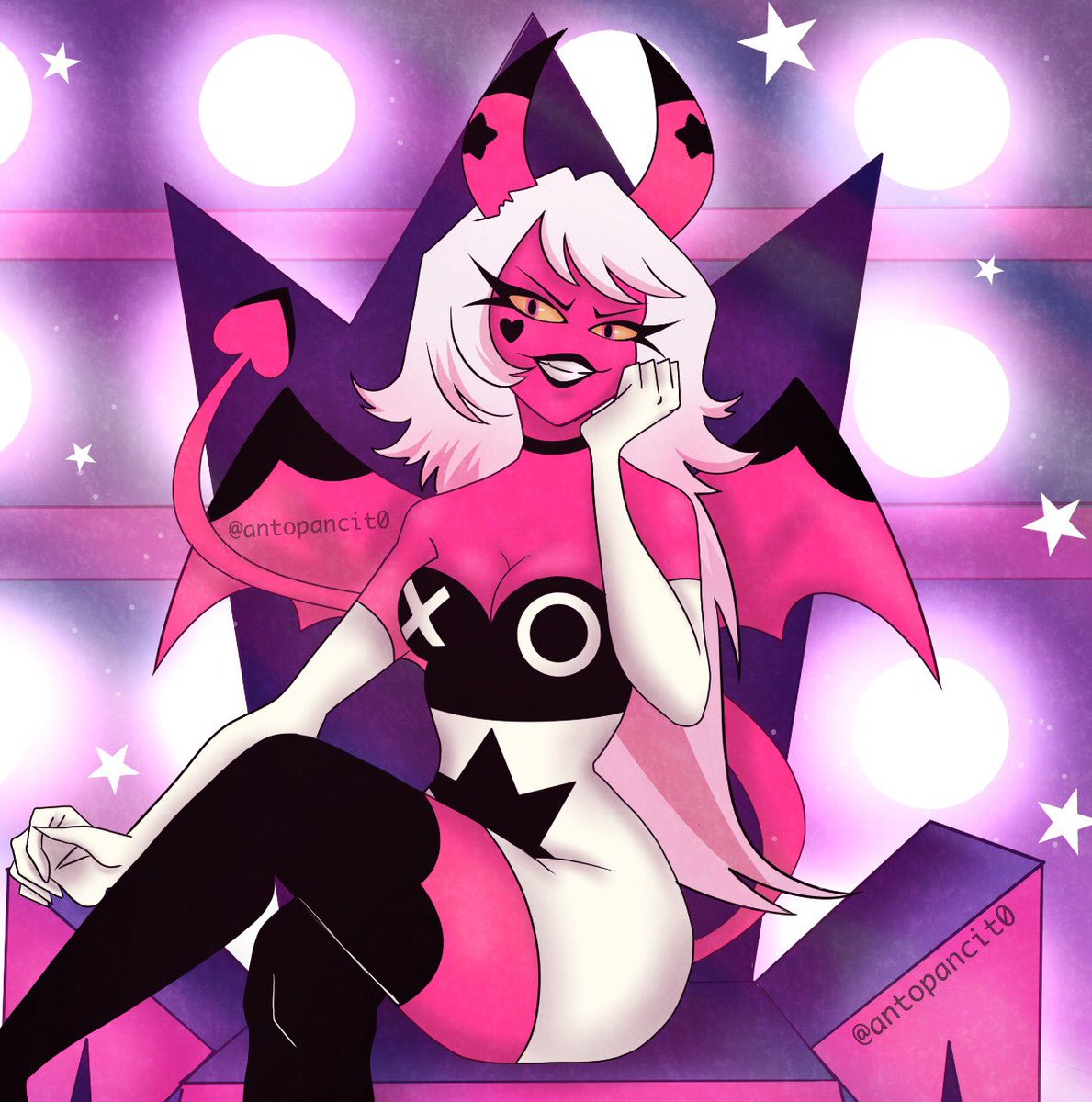 antoouo's tweet photo. 💓Verosika mayday💓

#helluvaboss #helluvabossfanart #fanart #verosika #verosikamayday #verosikahelluvaboss #blitzo #drawing #digitalart #digital #verosikamaydayfanart https://t.co/GxKYEIg26l