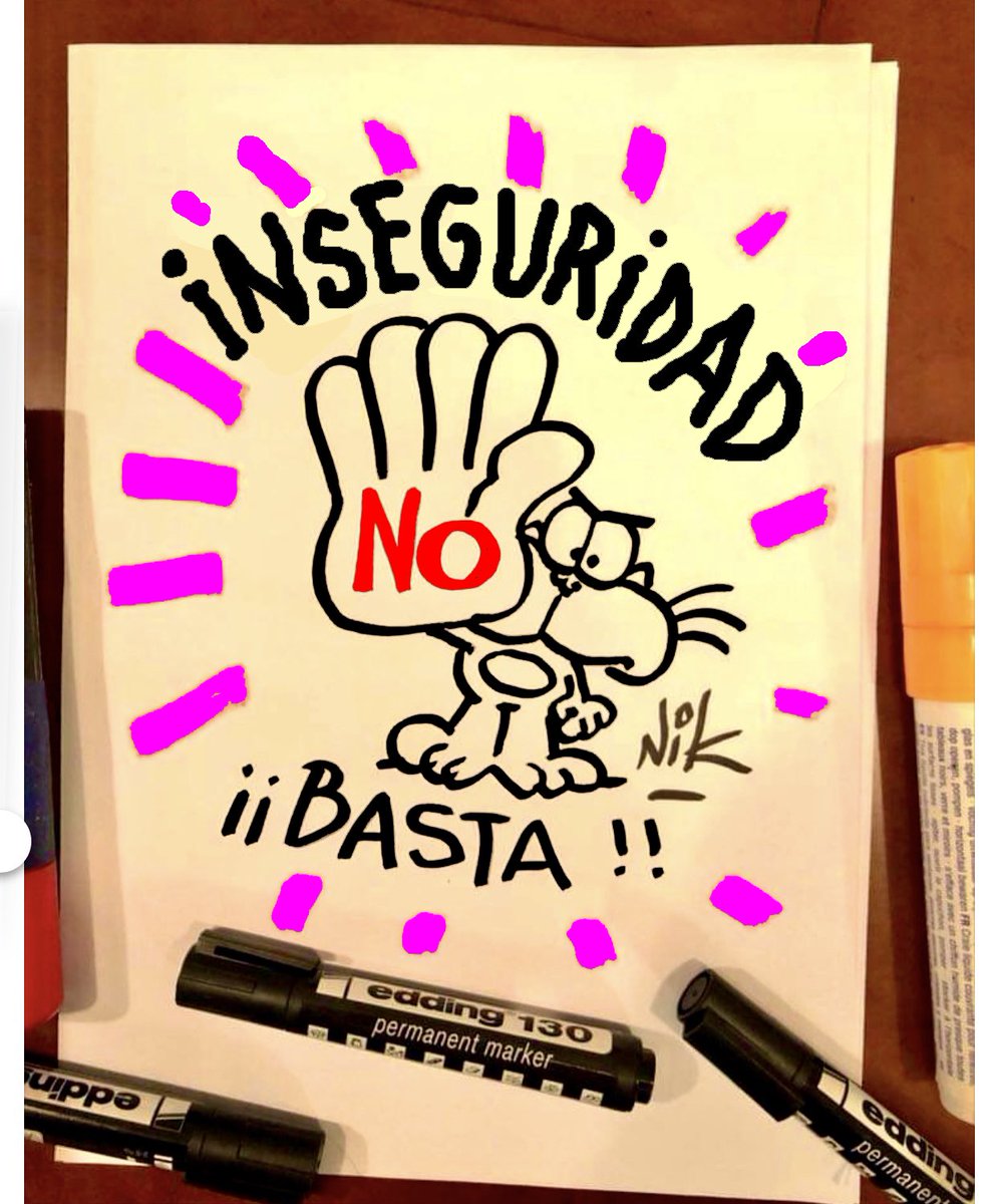 BASTA DE INSEGURIDAD. No se aguanta mas!!! Like y RT si estás de acuerdo!!