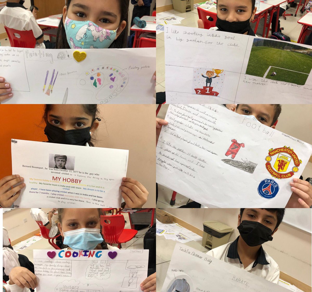 pacebritish's tweet photo. Pupilβs in 6C showcasing their English projects on their favourite hobbies!
#paceeducation #pacebritishsharjah #spea #bsme #britishschools #inthistogetherdubai #internationaleducation #sharjah https://t.co/8ELIQYeaFU