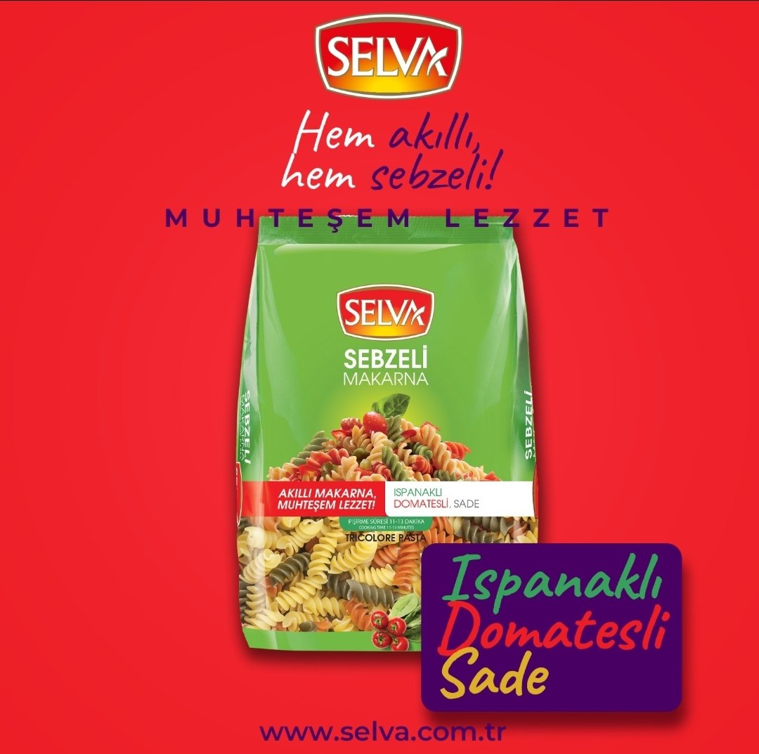 selvagida's tweet photo. Selva Sebzeli Makarna ile sofranıza renk katın...
#makarna #sebzeli #lezzet https://t.co/SBdWuByMum