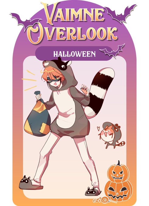My ocs 😏 are stupid (happy late Halloween) 