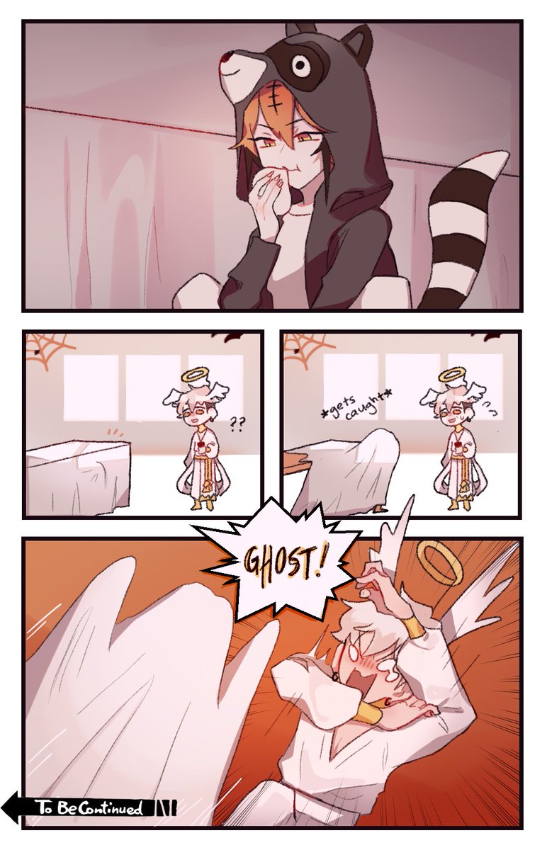 My ocs 😏 are stupid (happy late Halloween) 