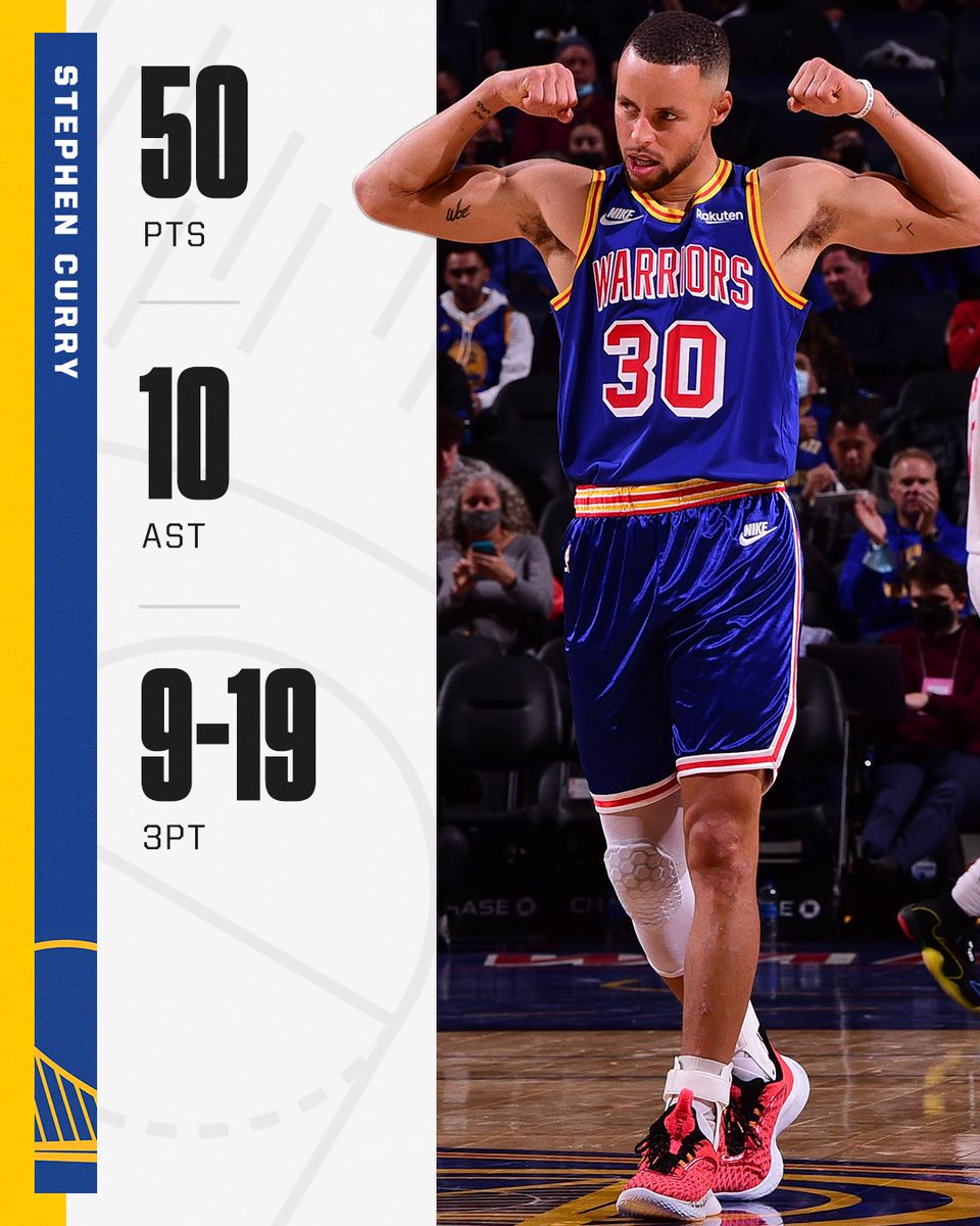 SportsCenter's tweet image. Steph dropped 50 in tonight&apos;s comeback win 💪