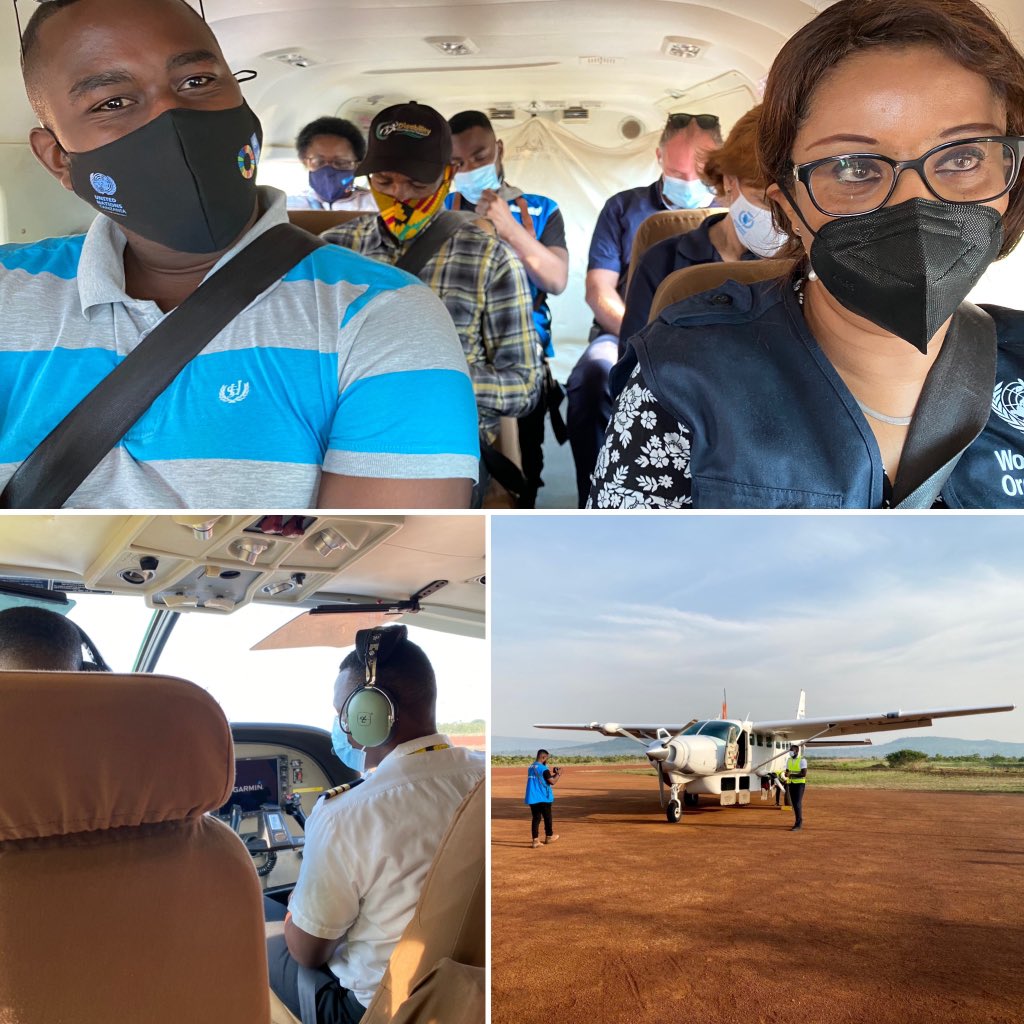 On our way to Kasulu #Kigoma for the second day of the #UNTZ Country Team mission to visit activities in support of the local and refugee populations #KigomaJointProgram #LeaveNoOneBehind #SDGs