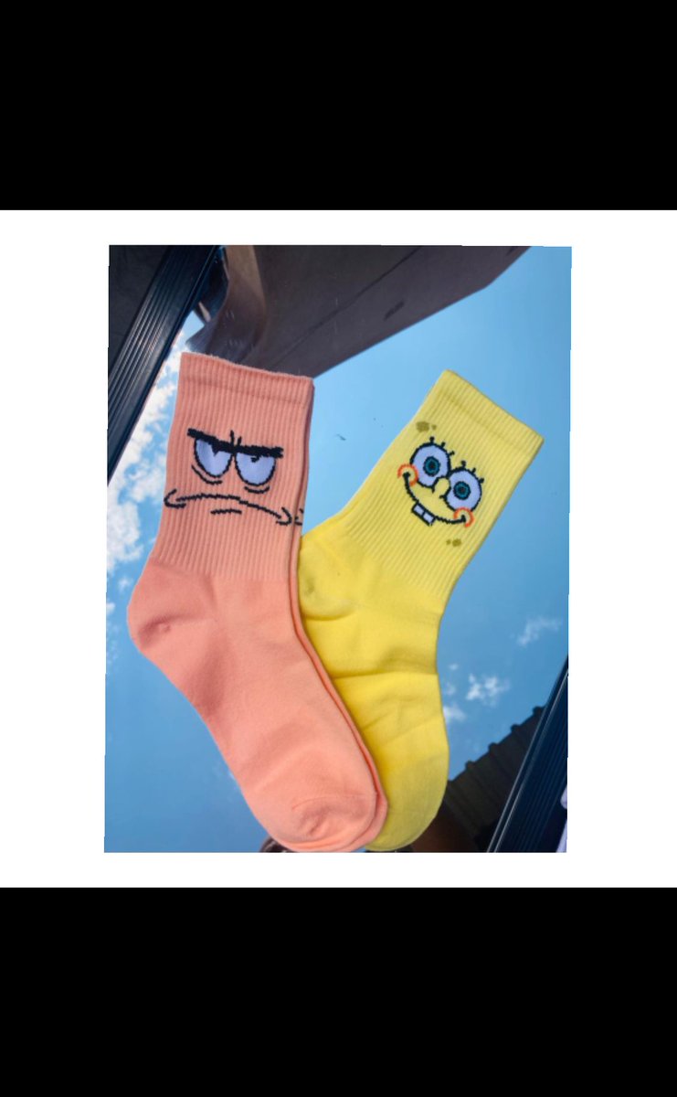 mona_sedi's tweet photo. @Tumi213 We really like socks too🥺🤞🏾, so get your hun these cool socks for just R60 per pair. Delivery offered national through Pudo 🤗❤️ https://t.co/SCDDGsnFRK