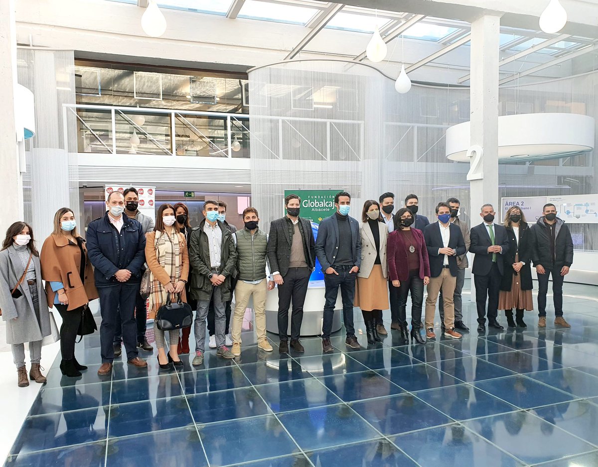 Reunión del jurado #Premiosaje y visita al #Ciab gracias a <a href="/AguasdeAlbacete/">Aguas de Albacete</a>