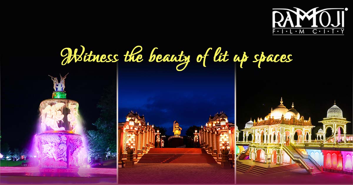 Ramoji_FilmCity's tweet photo. Come before 14th November to witness the iridescent beauty of Ramoji Film City during #twilightFiesta and experience a beauty that shines brighter than the entire cosmos!
.
.
#eveningouting #ramojifilmcity #ramojitwilightfiesta https://t.co/s01rBbIiDY