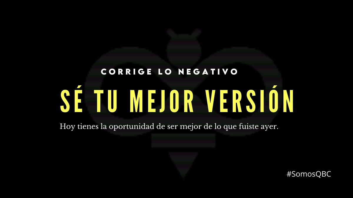 SomosQBC's tweet photo. Se la mejor versión de ti mismo y conviértete en un ejemplo a seguir.
#SomosQBC #EstrategiaDigital #frases #frasesmotivadoras #Quote #Consejos #emprendedores #emprende #pymes #PyMEsDigitales #PymesUnidas #FelizDia #ColmenaCreativa #Acciones #Ejemplo https://t.co/Rafu3Eg7FR
