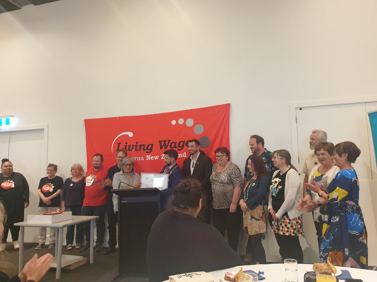 Woop woop! <a href="/HuttCityCouncil/">Hutt City Council</a> is being recognised as an accredited #LivingWageEmployer!! Let's make Hutt City a #LivingWageCity!

@LivingWageNZ 
<a href="/NZPSA/">NZPSA</a>
<a href="/PSAsecretary/">Erin Polaczuk</a>
@jomillernz
<a href="/Campbell_Barry/">Campbell Barry</a>

#LivingWageWeek 
#LivingWageAotearoaNewZealand