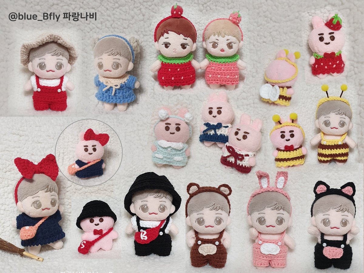 🎅RT+팔로우 추첨 2명 원하는 옷1개를 보내드립니다.
쪼꼬며니, 10cm, 15cm 뜨개 인형옷 판매합니다!

배송 및 기타 공지사항은 타래로 알려드립니다.
문의,G.O는 DM주세요🎄
📆2021.11.09~2021.11.28
주문폼:naver.me/G8UTb3Oj