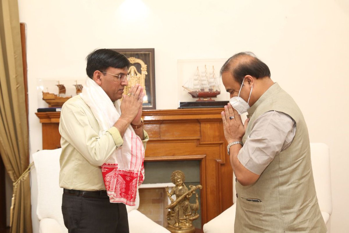 himantabiswa's tweet photo. Union Chemicals &amp; Fertilizer Min Sri @mansukhmandviya kindly informed that Union Govt will release Rs 100 cr package for revival of Unit II &amp; III of Brahmaputra Valley Fertilizers Corporation Limited (BVFCL), Namrup within a week.

@fertmin_india @bvfclnamrup https://t.co/YFwohWQS7w