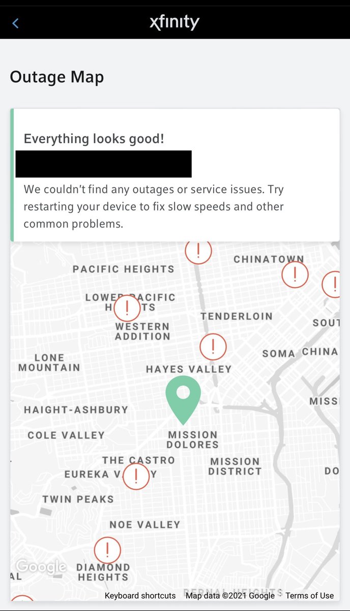 egadmypickle's tweet photo. @XfinitySupport @comcast
I call Bullshit. #Comcast #ComcastOutage #Comcastic! https://t.co/np7QF5KpU0
