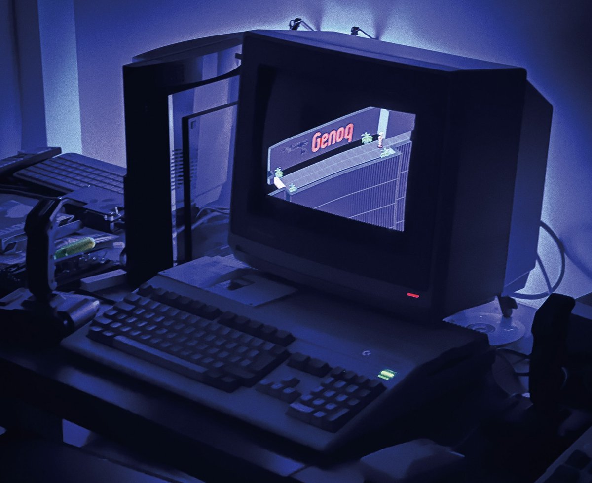 4608Kbit's tweet photo. D/Generation on Amiga 500 Plus. A very entertaining game. #Amiga500 #Amiga500Plus #Commodore #RetroGaming https://t.co/OiEPChrmHn