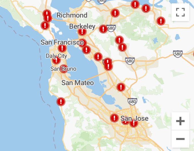 Xfinity Server Outage Map Comcast Xfinity Outage Map As Services Down Across U.s.