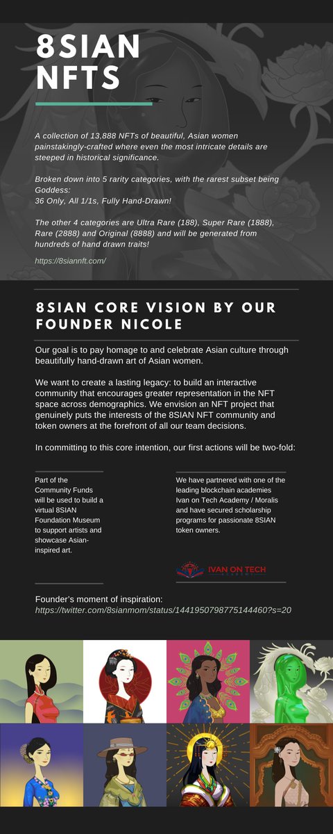 PrometheusNFT's tweet photo. The Whisky Club x 8SIAN GIVEAWAY
To celebrate the collab, we're giving away: 2X Genesis 8SIAN Halloween NFT

1. Follow:
@8siannft
@PrometheusNFT

2. Join discord: https://t.co/I4lfp44SqI https://t.co/A5JxxVpEUu…
3. RT &amp; Tag 3 Friends

Winner to be announced on 20/11/21 https://t.co/LOsFGGas8B