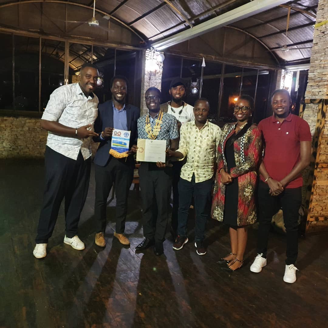 RotaractKIE's tweet photo. Last night was quite special for #RCKIE. We were in the company of some of the greatest minds to ever lead in #RCKIE
Special Thanks to the Past Presidents of @RCkigalicity and @RotaractSFBKgL for all the fun and laughter you shared with us.
#ServetoChangeLives https://t.co/Ky248mukg2