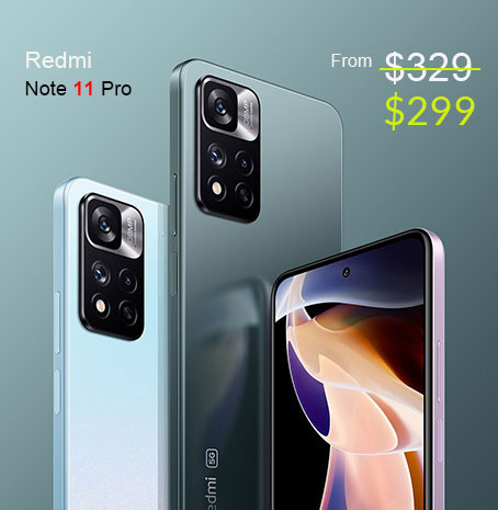 Redmi Note 11 Pro is now only for $299: giztop.com/redmi-note-11-…
