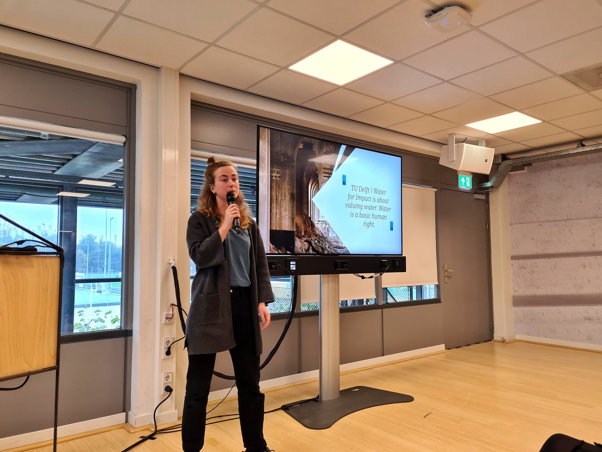 TU Delft | Water for Impact was launched at the start of the academic year. Roos Goedhart, #WaterForImpact research coordinator &amp; PhD candidate, is now introducing its programmes.

Read more about <a href="/tudelft/">TU Delft</a> #WaterForImpact here: tudelft.nl/en/waterforimp… #GlobalLunch #SDG6