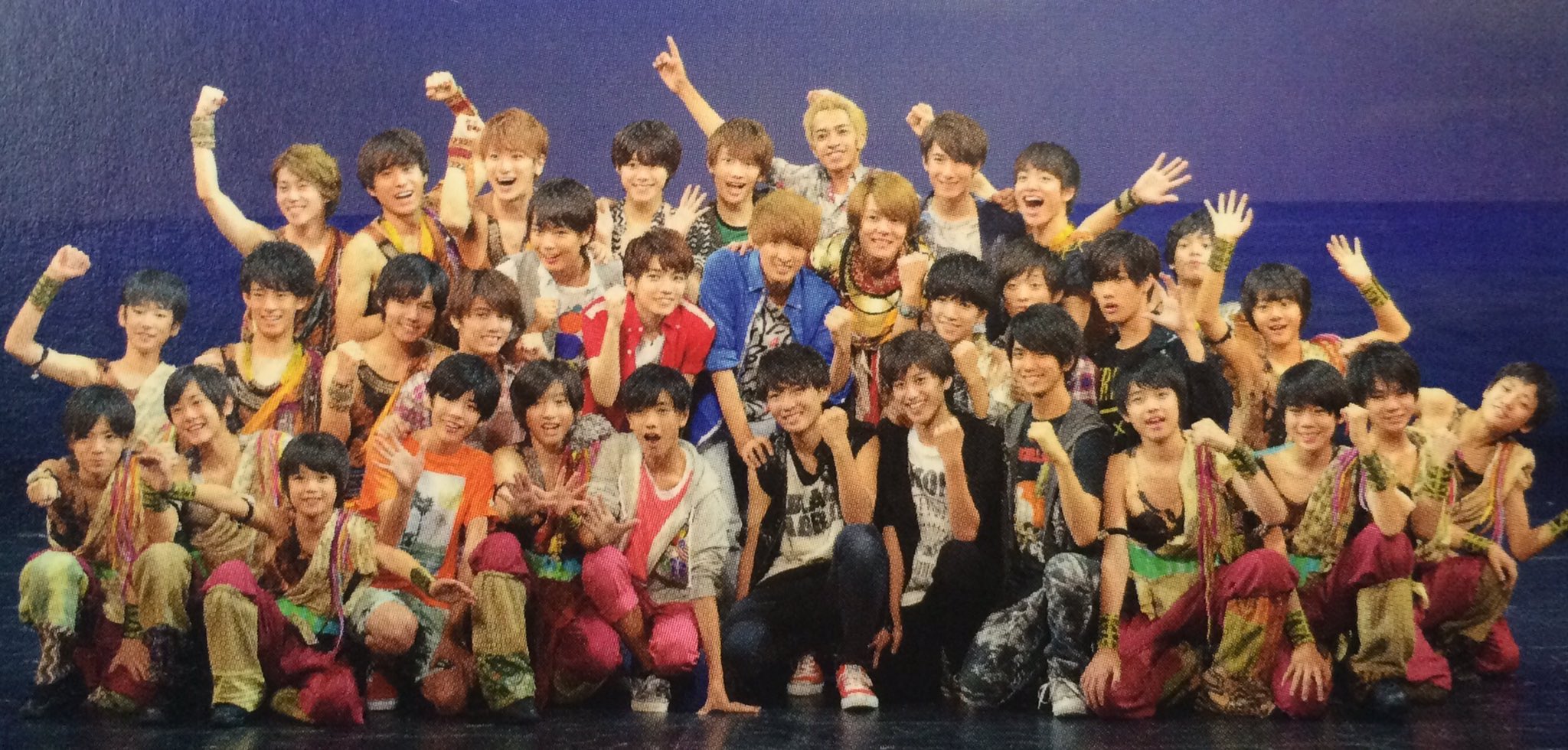 長尾謙杜、藤原丈一郎、佐藤新 Mステ ステージフォト 長尾謙杜、藤原