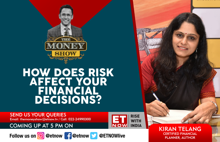 ETNOWlive's tweet photo. #TheMoneyShow | Understanding risk is a cornerstone of good financial planning. This evening on The Money Show @alexandermats asks @kptelang how you can identify your risk tolerance and risk-taking ability. Tune in at 5 pm on @ETNOWlive 
#RWIPrimeTime https://t.co/zl9lrDiZlp