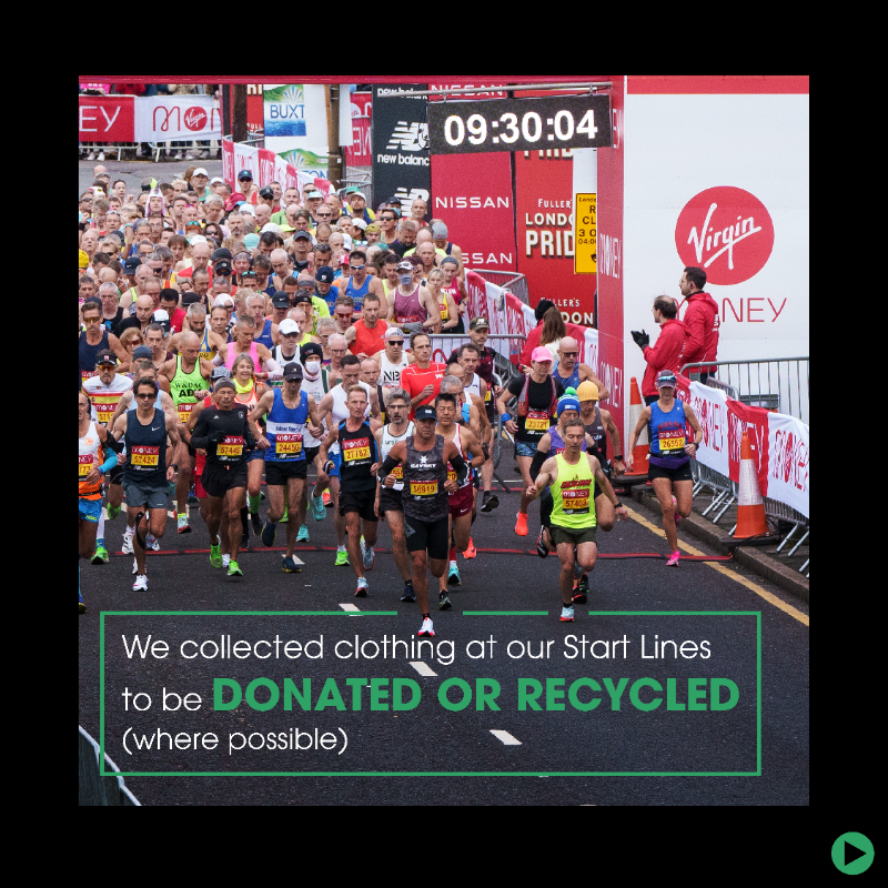 LondonMarathon's tweet photo. Yesterday, we attended @Sport_COP.

London Marathon Events passionately believes that we have a responsibility to reduce our environmental impact.

Below are just a few of the measures that we have taken in the last 12 months alone 👇

#LondonMarathon #COP26