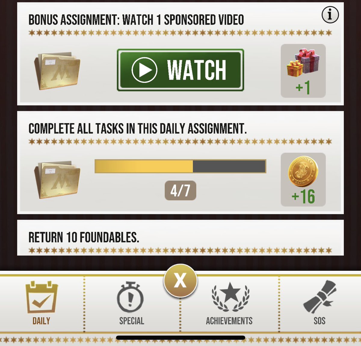 MugardUK's tweet photo. @NianticHelp #wizardsunite, Anyone else having a problem playing the sponsored video? It’s not working for me. https://t.co/ahATyKl1IH