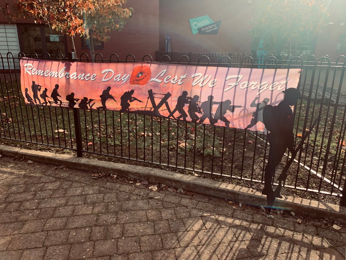 Thank you <a href="/jsrengineers/">JSR Precision Engineers</a> for our Remembrance Soldier!

We are supporting <a href="/PoppyLegion/">Royal British Legion</a> by selling poppy memorabilia in the school office.

Lest We Forget

#WatermeadWay #RemembranceDay #RemembranceDay2021 #WeWillRememberThem #LestWeForget #BespokeLaserArt #JSREngineers