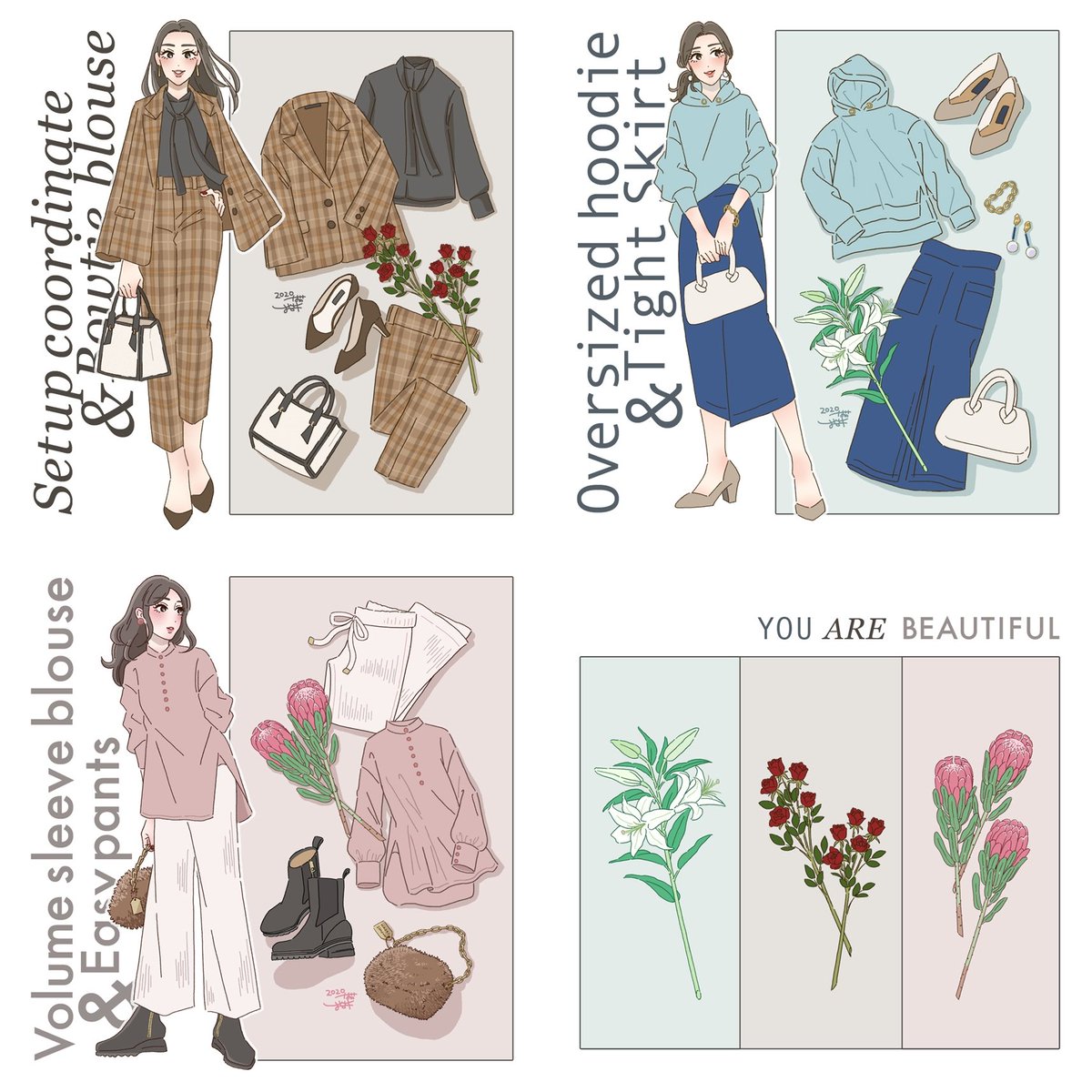 11月受け付け分 イラストのお仕事募集中です 女性向け 明るい色使 しおみ なおこ イラストレーターの漫画