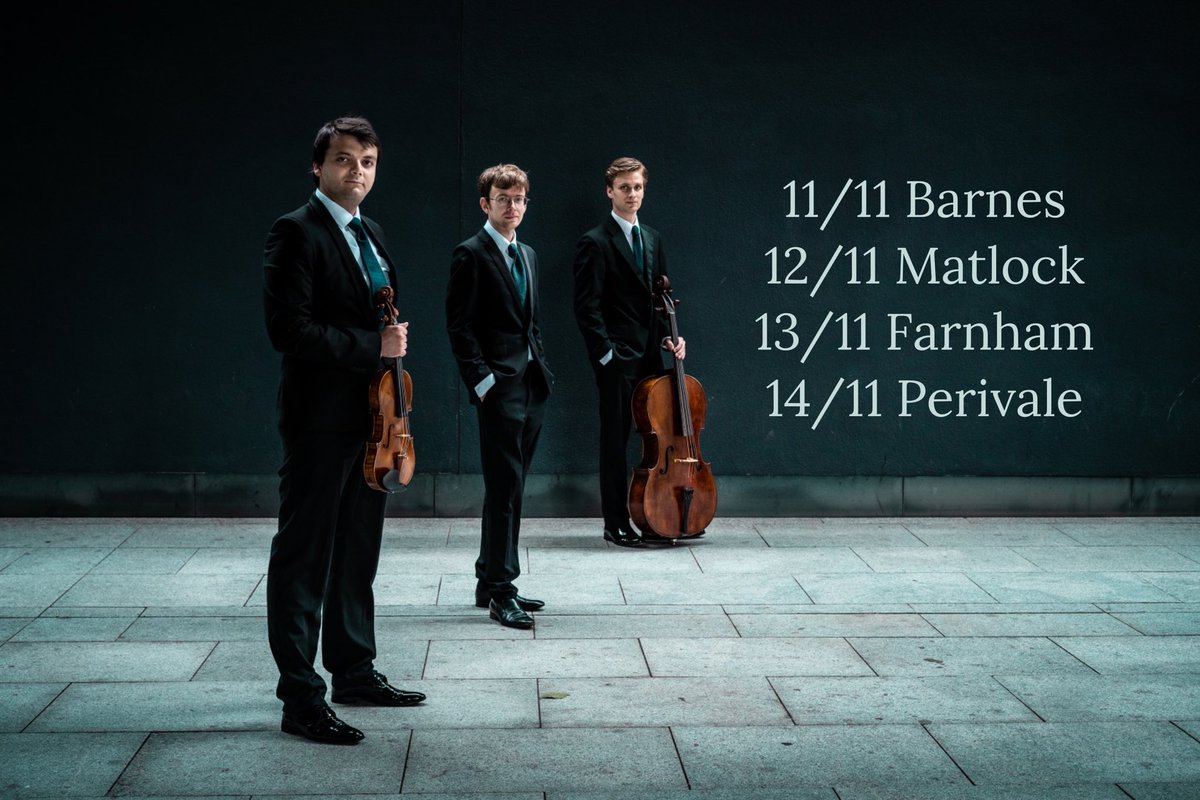 MithrasTrio's tweet image. On the road this week with Haydn, Fauré, Dvorak and Schubert 🎼
@MusicMatlock @StMarysPerivale