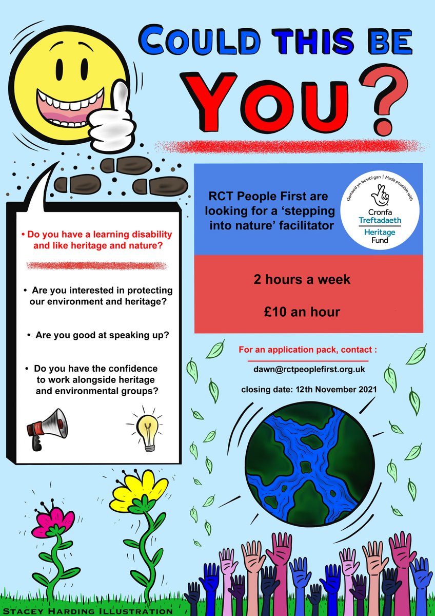 RCT People First (@rctpeoplefirst) on Twitter photo Do you have a Learning Disability? Do you have an interested in our Climate, Environment & Nature. Rct People First are looking for a facilitator, interested contact us for an application pack <a href="/HeritageFundCYM/">Cronfa Treftadaeth y Loteri Genedlaethol</a> Do you have a Learning Disability? Do you have an interested in our Climate, Environment & Nature. Rct People First are looking for a facilitator, interested contact us for an application pack <a href="/HeritageFundCYM/">Cronfa Treftadaeth y Loteri Genedlaethol</a>