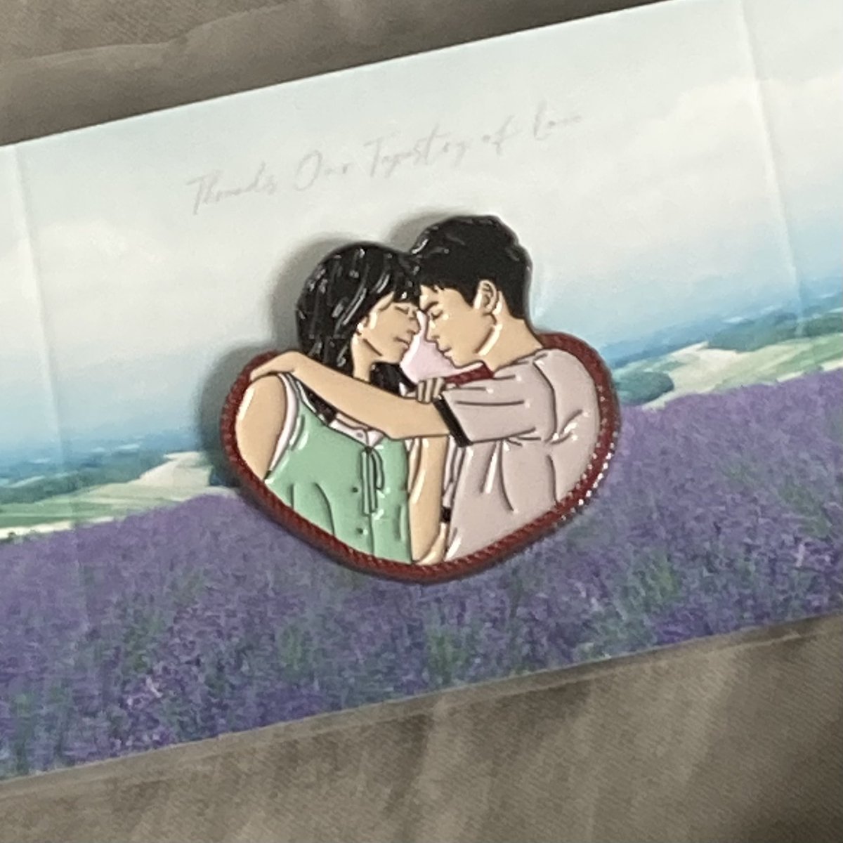 실 인연의 시작 뱃지 패키지 양도 (포스터 + 뱃지 + @ 리마인드 티켓) 1.5 에 양도합니다! (배송비 별도) 영화 뱃지 실 인연의 시작 뱃지 교환 스다...