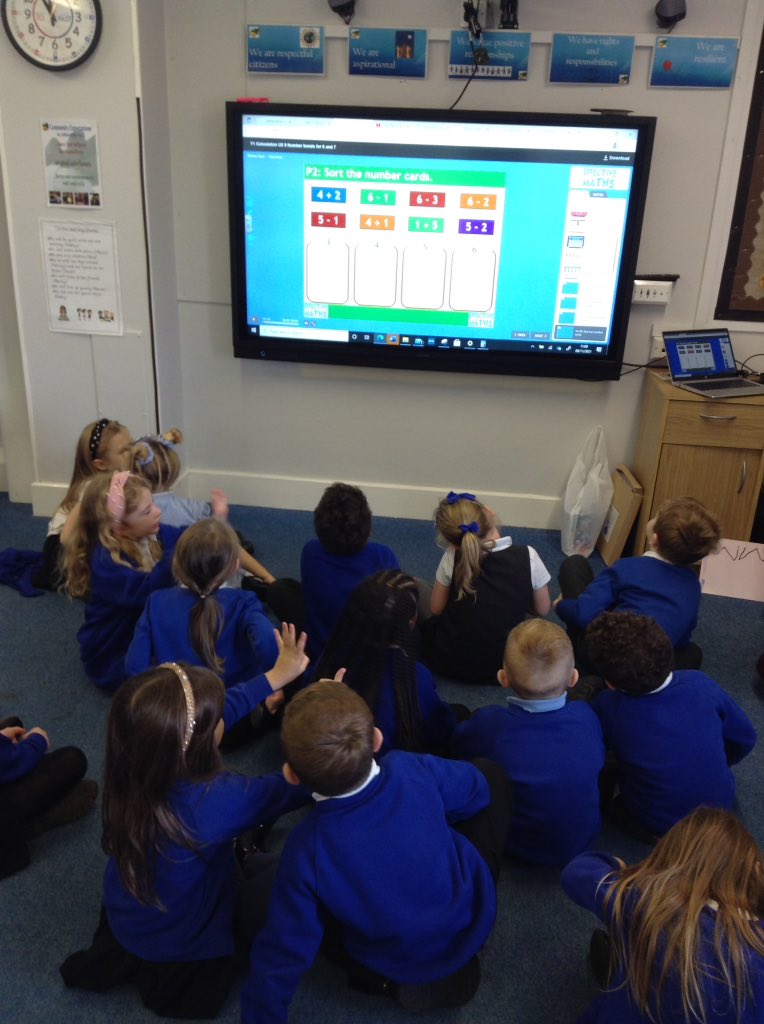 GilberdykeRocks's tweet photo. Year 1s are reviewing their number bonds for 6 and 7 today. Just look at the different ways we are practising. #GPSMaths #effectivemaths https://t.co/MlSYo99omi