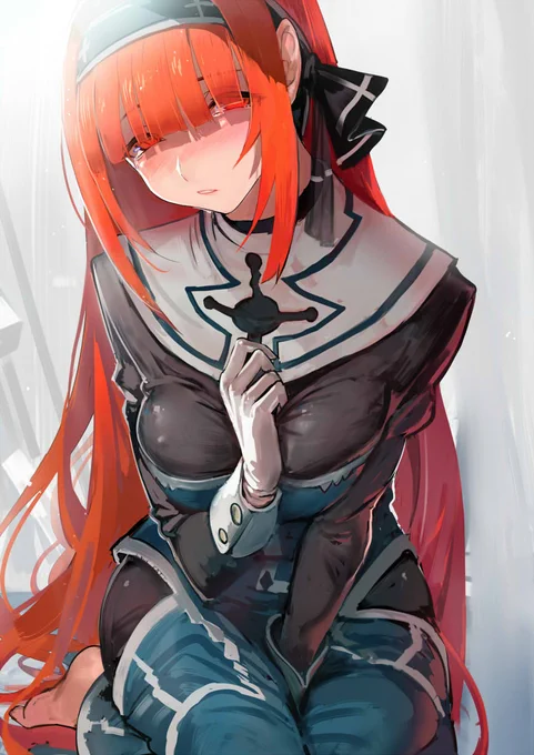 「お許し下さい…」よわよわたれ目挑戦🥺 