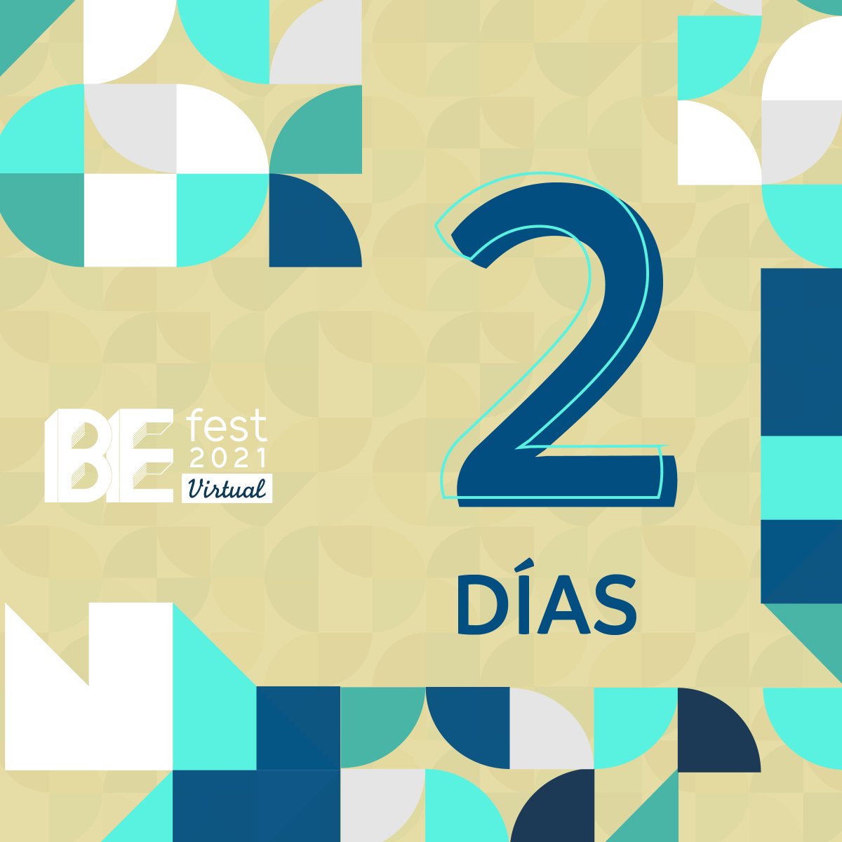 ¡El countdown continúa! Solo faltan dos días para el #BEFest Virtual 😃

Tenemos una agenda llena de actividades de capacitación empresarial para apoyarte en todas tus fases de negocio. Regístrate gratis en bit.ly/3BWYNzp