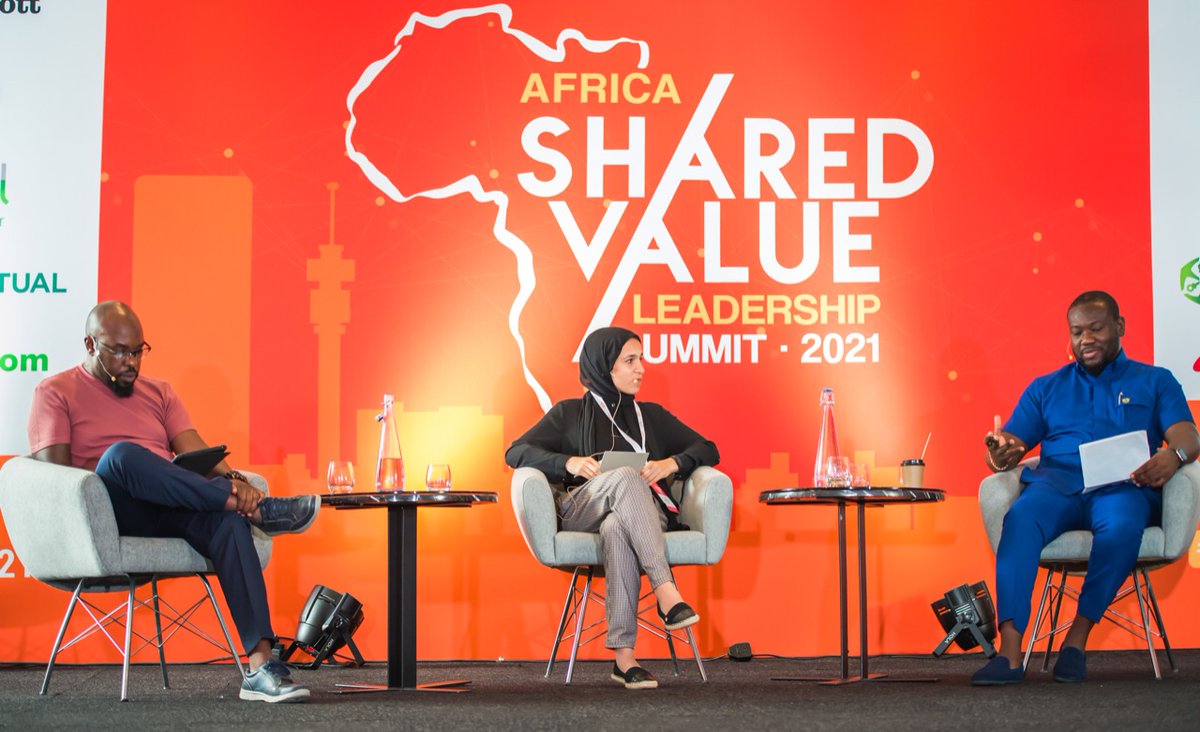 AfricaSVS's tweet photo. Thanks so much to @Awoonor, Alaa Moatamed & @SimbaMhuriro @SVAIAfrica, and of course Prof Kramer @SVInitiative, for that thought-provoking conversation. We now break for lunch - the #AfricaSVS will resume at 2pm CAT! #ASVLS21 #SharedValueAfrica https://t.co/zYIOQrbKCL