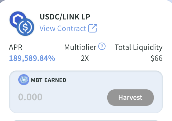 $LINK holders, have you checked our crazy farm and trade mining? 

Don’t miss this great opportunity to earn $MBT in this early stage 

🪄 Trade mining: magicianmetaverse.com/#/swap
🪄 Liquidity farm: magicianmetaverse.com/#/farms

Come explore the gold cave at #Magician #Polygon